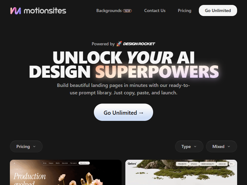 MotionSites